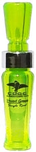 Load image into Gallery viewer, Straight Green Single Reed duck call